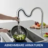 AICA Küchenarmatur Ausziehbarer Auslauf 360° Drehbar 3 Produktbild-Vorschau 3