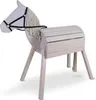 Pink Papaya  Holzpferd Reitpferd aus Holz Outdoor Holz Produktbild-Vorschau 1