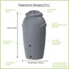 Serbatoio per acqua piovana in anfora Aquacan 210 l - Anteprima dell’immagine prodotto 27