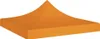 vidaXL Toit de tente de réception 3x3 m Orange 270 g/m Voir les images du produit 6