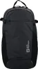 A black Jack Wolfskin backpack is shown against a white background. Voir les images du produit