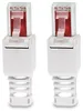 Netzwerkstecker Cat 6 RJ45 Stecker 2x Steckverbinder Produktbild-Vorschau 1