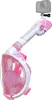 Antibeschlag-Vollgesichts-Tauchmaske für Kinder - rosa Produktbild-Vorschau 7