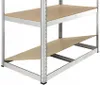 Regał Metalowy Magazynowy Garażowy 150x75x30 cm 4 Półki MDF Podgląd zdjęcia produktu 6