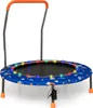 A mini trampoline with LED lights and a handle, shown on a white background. Náhled obrázku produktu