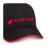 Original Audi Sport Cap, schwarz Basecap Baseballcap Kappe Produktbild-Vorschau 2