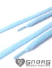 SNORS Schnürsenkel flach - HELLBLAU - 6mm - 75cm Produktbild-Vorschau 2