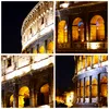 Wanduhr - Rund - Glasuhr - Coloseum Rom Architektur - Produktbild-Vorschau 8