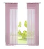 2er Set Fadengardine , HxB 250x140 cm, Rosa mit Produktbild-Vorschau 2