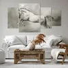 Bild auf Leinwand - Leinwandbild - Pferd Tier - 160x90cm - Produktbild-Vorschau 6