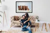 Bild - Bilderrahmen - 100 cm x 70 cm - MDF - Rahmen - Foto Produktbild-Vorschau 3