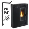 Pelletkachel FLARE SLIM 6,4 kW met wifi, Productafbeelding-voorbeeld 1