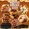 2 Stück Waffeleinsatz Airfryer Waffelform Zubehör Produktbild-Vorschau 7