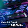 Crucial T500 with heatsink   4TB PCIe Gen4 NVMe M.2 SSD Produktbild-Vorschau 4