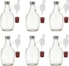 6 x 1L Gärballon mit rundem Griff Rundgriff Flasche Produktbild-Vorschau 1