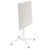 Quadratischer Gartentisch 70 x 70 cm neigbar hellgrau Produktbild-Vorschau 2