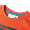 Kinder-T-Shirt Dunkelorange 128 Produktbild-Vorschau 3