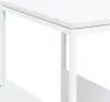 Bočný stolík biely 55x36x59,5 cm spracované drevo Náhľad obrázku produktu 8