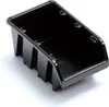 A black storage box is shown from a slightly elevated angle against a white background. Anteprima dell’immagine prodotto