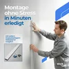 HEXIM Kabelkanal 1-8 Meter 68x18mm PVC Kunststoff Produktbild-Vorschau 6