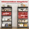 Yaheetech Schwerlastregal 150x70x30cm, max. 560 kg, 5 Produktbild-Vorschau 4