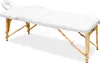 Aga Massageliege aus Holz MR5150 Weiss Produktbild-Vorschau 1