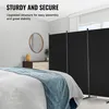 Ruimteverdelers met 4 panelen, privacy scherm van stof, Productafbeelding-voorbeeld 4