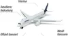 Majorette Aitport Airbus 350 Lufthansa, Flugzeug, 3 Produktbild-Vorschau 4