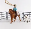 Schleich schleich® Farm World 42577 Team Roping mit Cowgirl Produktbild-Vorschau 5