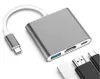 Co2 Adaptér 3 v 1 Usb Typ C Na Hdmi Vesmírne Sivý Náhľad obrázku produktu 7