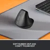 Logitech Lift Left Vertical Ergonomic Mouse - GRAPHITE Produktbild-Vorschau 3