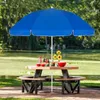 Parasol Parasol de marché Parasol de plage Parasol 240 cm / Voir les images du produit 10