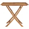 vidaXL Tavolo da giardino pieghevole 85x85x76 cm in legno Anteprima dell’immagine prodotto 10