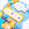 Aga4Kids Montessori Holztafel Bär Blau Produktbild-Vorschau 4