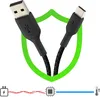 Belkin USB-C/USB-A Kabel      2m ummantelt, schwarz  Produktbild-Vorschau 8