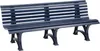 Gartenbank Jamaika | 4-Sitzer | Blau | HxBxT 80x200x64cm | Produktbild-Vorschau 1