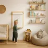 Tableau mural à dessin enfant en bois 70 x 53 cm - Avec Voir les images du produit 4