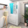 Seniorendusche und Sitzwanne Kombination Wanne mit Tür Produktbild-Vorschau 2