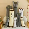 Lange süße Katze Stofftier Plüsch Stofftier Puppe Kissen Produktbild-Vorschau 3