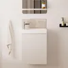 Waschbeckenschrank LISA, 41 cm breit, mit wendbarem Produktbild-Vorschau 1