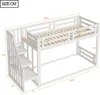 okwish Kinder-Etagenbett 90*200cm, Hochbett mit Produktbild-Vorschau 7