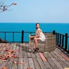 Poltrona lounge da giardino AREBOS in rattan polivalente | Anteprima dell’immagine prodotto 2