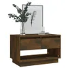 vidaXL TV-Schrank Räuchereiche 70x41x44 cm Holzwerkstoff Produktbild-Vorschau 4