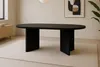 Esszimmertisch Ovi | 160 x 90 cm | Holz Schwarze-Optik | Produktbild-Vorschau 1