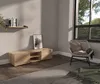 TV Lowboard / Sideboard 140 cm breit Hängeschrank Produktbild-Vorschau 2