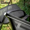 Chaise de jardin en métal, terrasse, fauteuil de balcon, Voir les images du produit 4