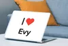 MuchoWow® Laptop Aufkleber Sticker Cover Ich liebe - Evy - Produktbild-Vorschau 4