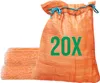 Bazko 20 sacs raschel 50x80cm 30kg | orange | Sacs en filet Voir les images du produit 1