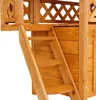 lionto Katzenhaus, Outdoor-Holzhaus mit überdachter Veranda Produktbild-Vorschau 5