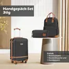 Koffer Trolley Koffer Reisekoffer von ABS Hartschalen Produktbild-Vorschau 2
